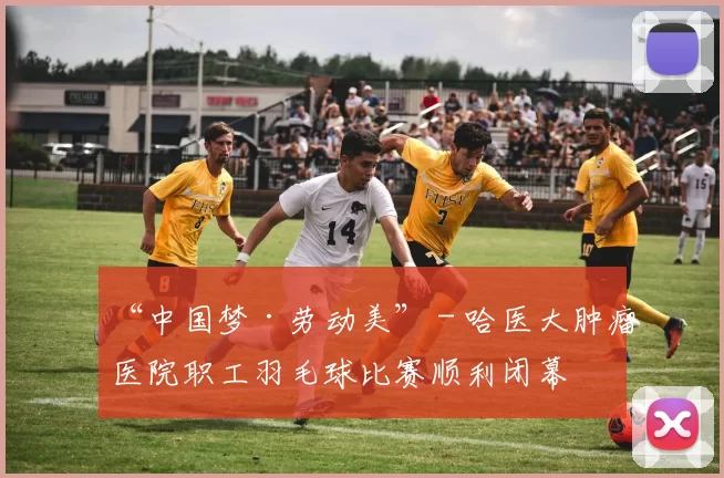 “中国梦·劳动美” - 哈医大肿瘤医院职工羽毛球比赛顺利闭幕